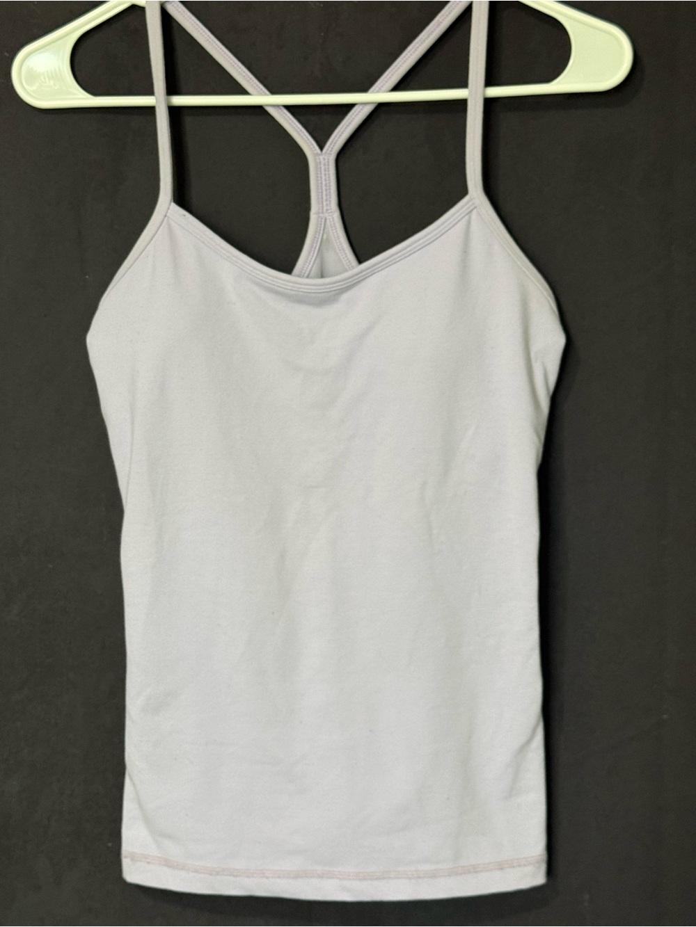 Lululemon Lilac Racerback Tank Top
